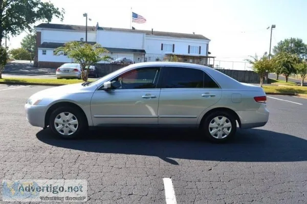 2004 Honda Accord Silver LX 4dr Sedan
