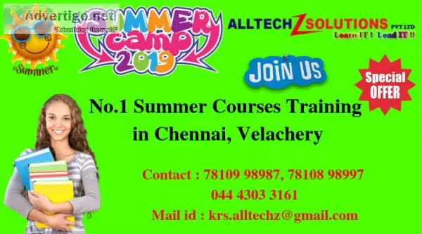 Best Summer Classes Training in Chennai