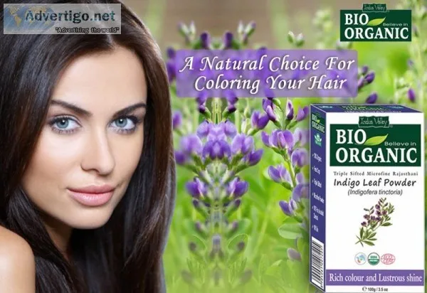 Shop Smartly. Indus Valley Organic Indigo Powder for Hair