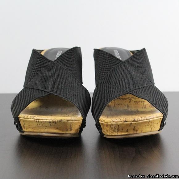 Maurices Rumor Stretch Black Wedge