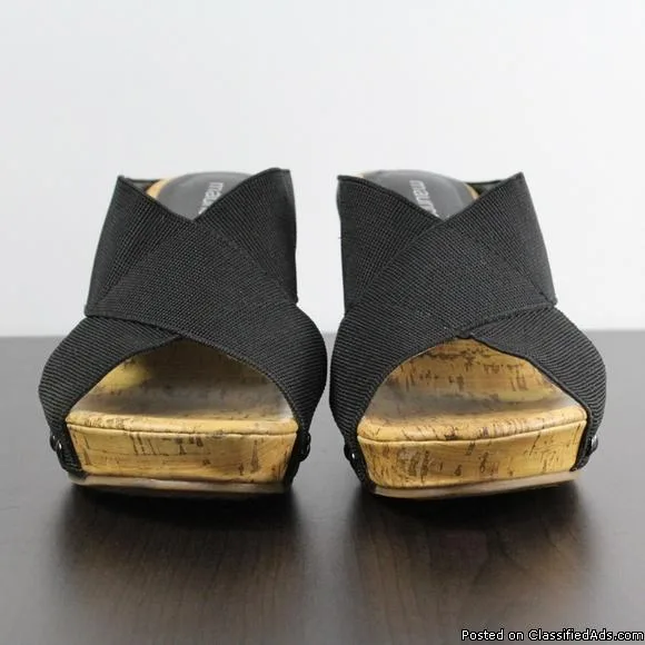Maurices Rumor Stretch Black Wedge