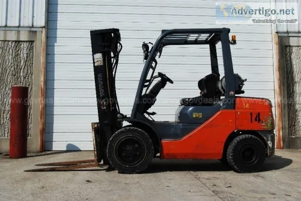Toyota Forklift Gas Engine 6500 lbsCapacity