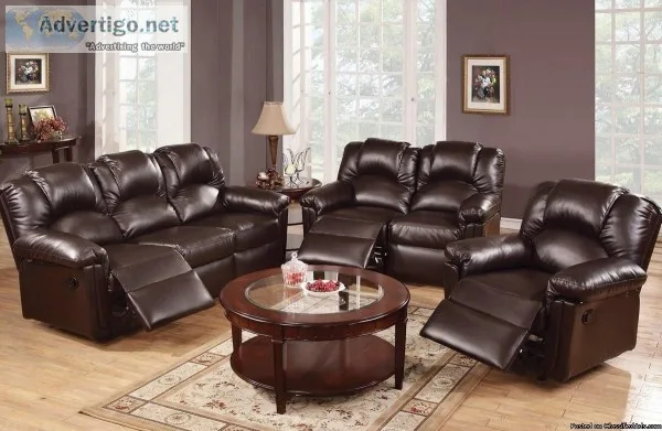 &quotWHOLESALE&quot  Espresso Motion Reclining 3pc Set