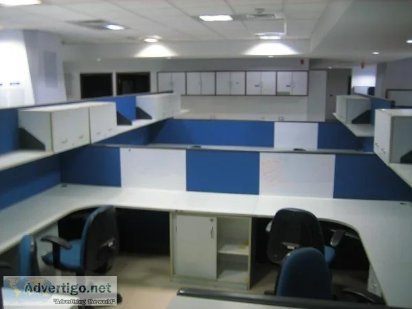 Corporate floor end to end plug and play office space