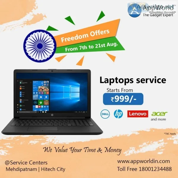 Freedom Laptop Service Offer AppWorld