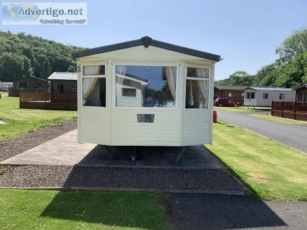 Cheap static caravan for sale sited on Thurston Manor