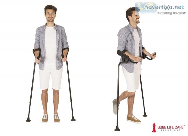 KMINA Crutches - comfortable alternative to conventional crutche