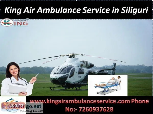 Hire the Magnificent Air Ambulance in Siliguri
