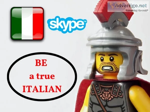 ONLINE ITALIAN lessons have fun and learn