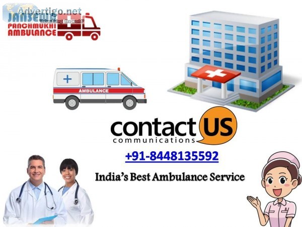 Get Branded CCU Occupied Ambulance Service in Jamshedpur