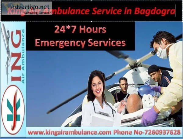 Book the Best and Unique Air Ambulance in Bagdogra