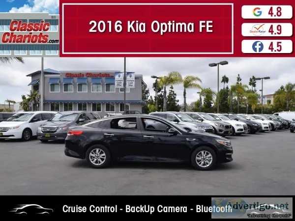 Used 2016 Kia Optima LX for Sale in San Diego - 19474