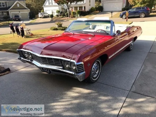1967 Chevrolet Impala Convertible