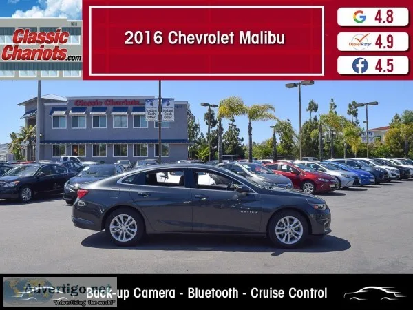 Used 2016 Chevrolet Malibu LT for Sale in San Diego - 19742