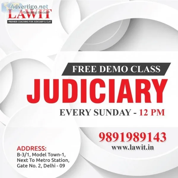 Best Coaching For Judiciary In Delhi - lawit.in