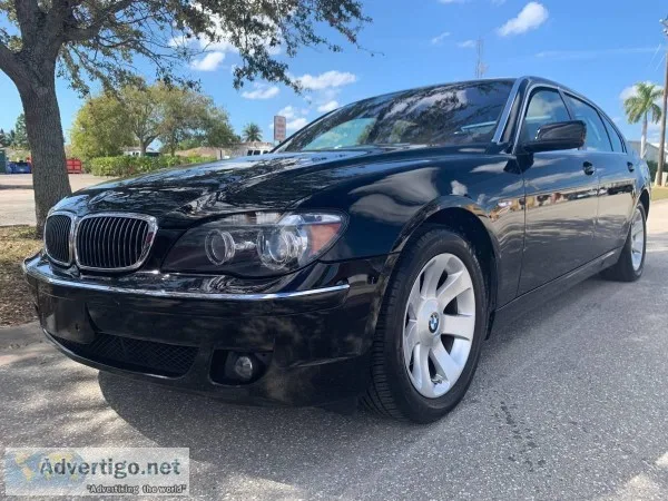 2007 BMW 750 LI 88K 