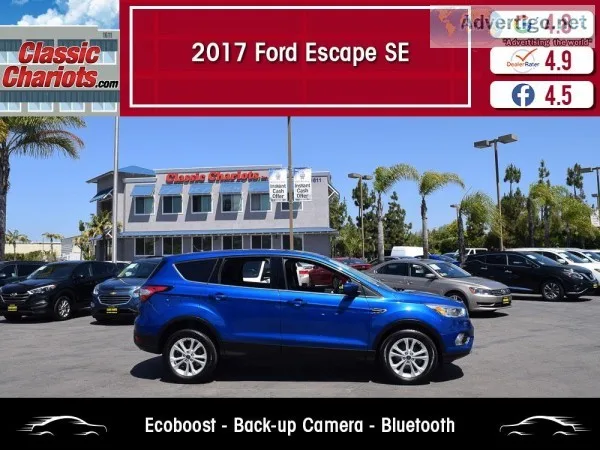 Used 2017 FORD ESCAPE SE for Sale in San Diego - 19956