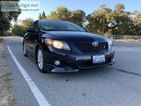 2009 Toyota corolla S