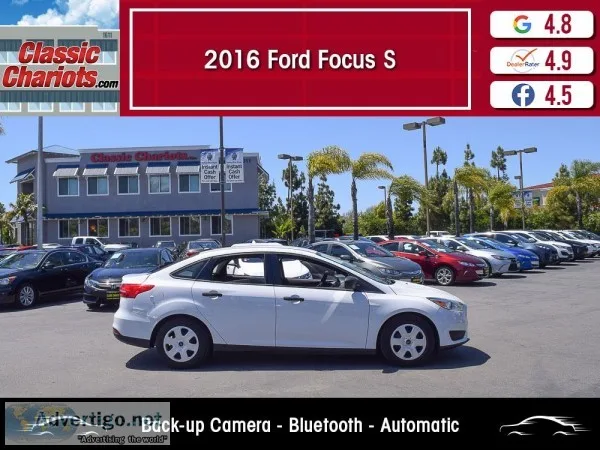 Used 2016 Ford Focus S for Sale in San Diego - 19756