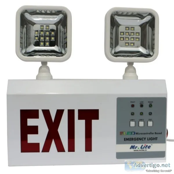 Interested in Best manufacturer and supplier of LED exit light i