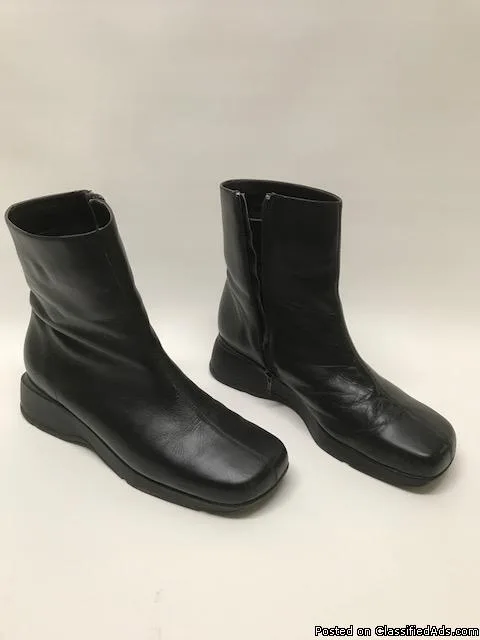 leather boots