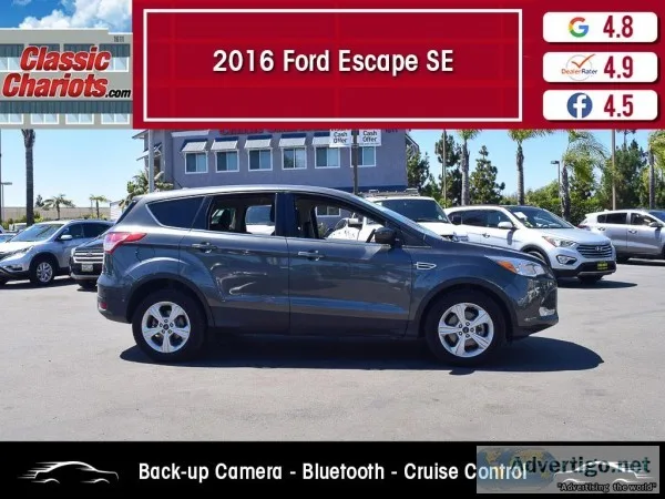 Used 2016 FORD ESCAPE SE for Sale in San Diego - 20276
