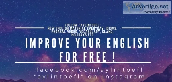 Improve your English for free 