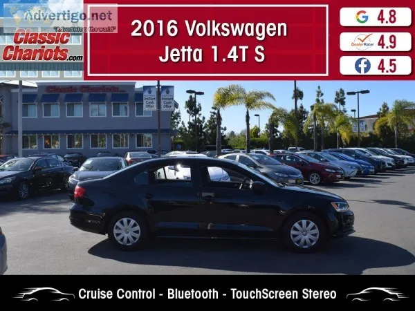 Used 2016 Volkswagen Jetta 1.4T S for Sale in San Diego - 19751