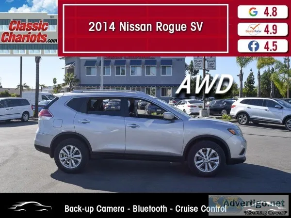 Used 2014 NISSAN ROGUE SV AWD for Sale in San Diego - 20263