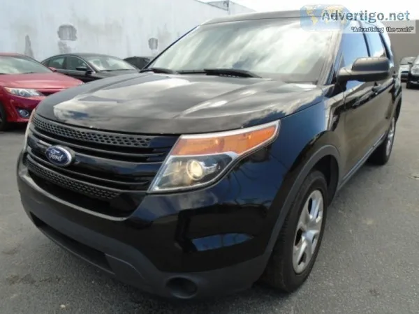 FORD &reg&trade EXPLORER POLICE INTERCEPTOR BLACK EXTRA-CLEAN CL