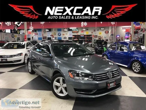 2015 VOLKSWAGEN PASSAT 1.8TSI COMFORTLINE AUT0 LEATHER SUNROOF C