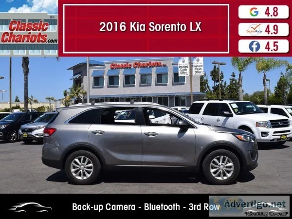 Used 2016 KIA SORENTO LX for Sale in San Diego - 20225