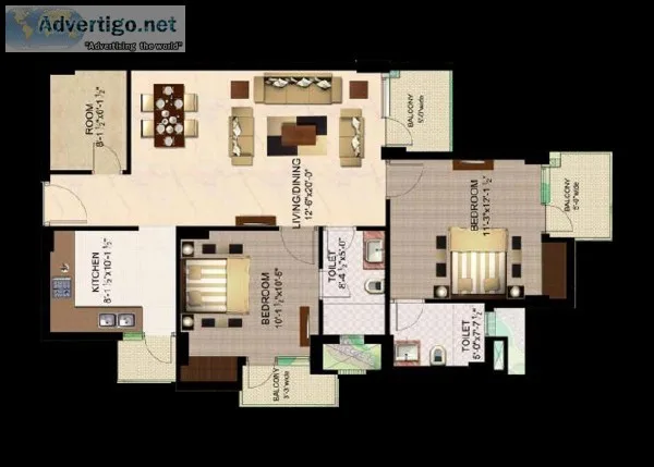 2Bhk apartments in Noida