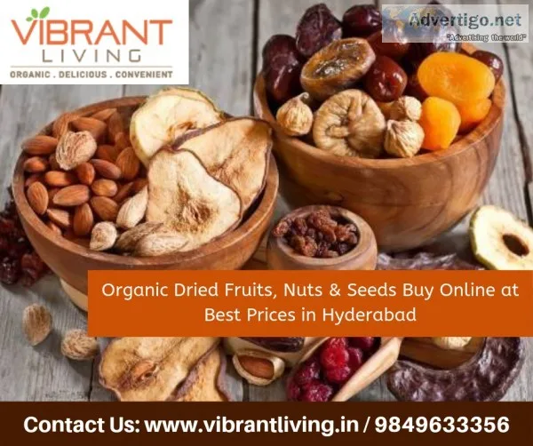Organic Dried Fruits Nuts and Seeds Buy Online at Best Prices in