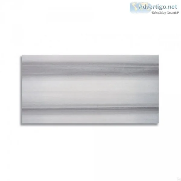Zebra White 12x24 Polished Marble Tile