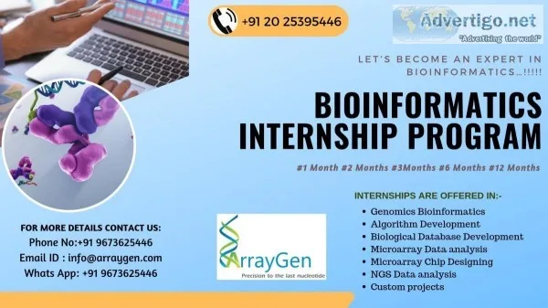 BIOINFORMATICS INDUSTRIAL INTERNSHIP PROGRAM