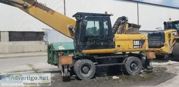 2011 Caterpillar M322DMH Scrap Handler