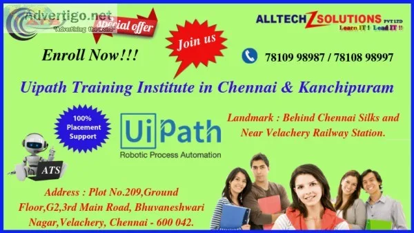 Best Uipath Training Institute in Chennai