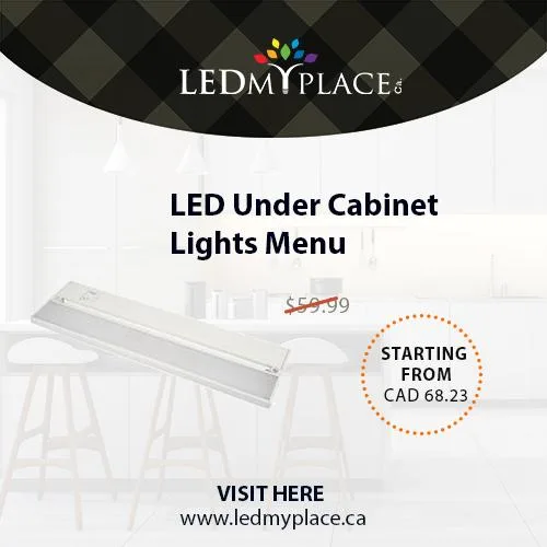 LED Under Cabinet Lights - Solution for your all lighting proble