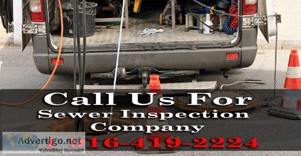 Company for Sewer inspections in Sacramento City