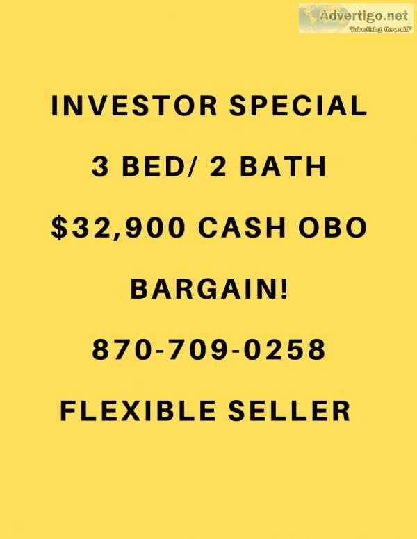 Investor Special