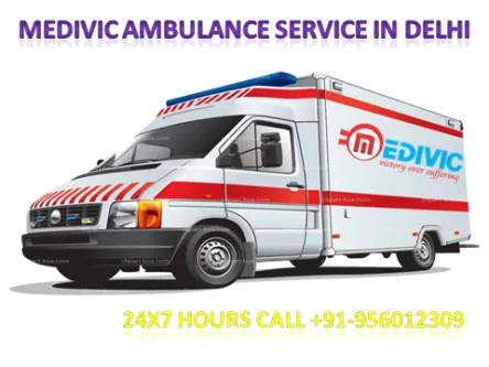 Medivic Road Ambulance Saket-Delivers Quickly in Hospital