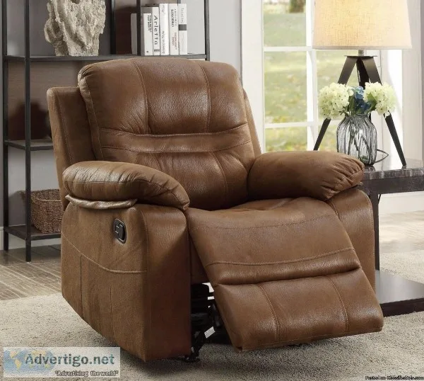 &quotWHOLESALE&quot  Dark Brown Rocker Recliner