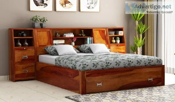 Order online queen size and get up to 55% off  Wooden Street
