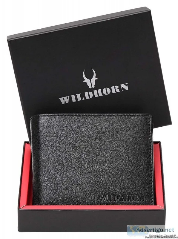 RFID Protected genuine leather wallet from wildhorn
