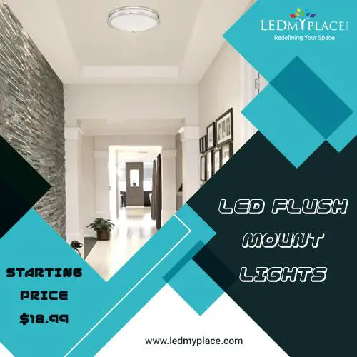 Buy LED Flush Mount Lights at Discounted Price