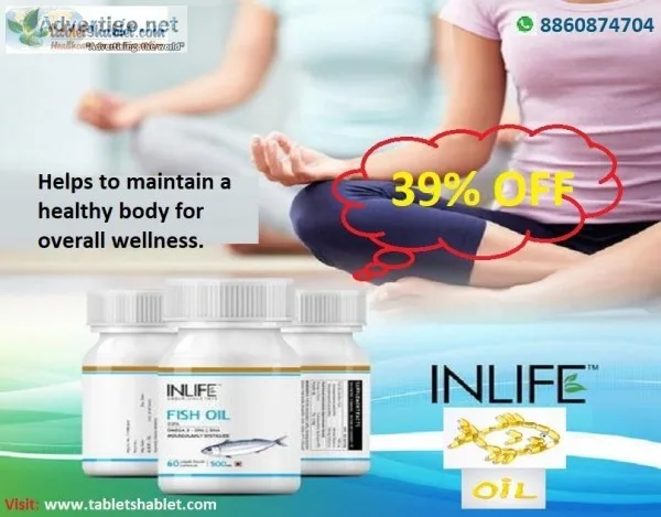 Fish Oil Save 39% Off on Inlife Fish Oil Omega 3 in India  Table
