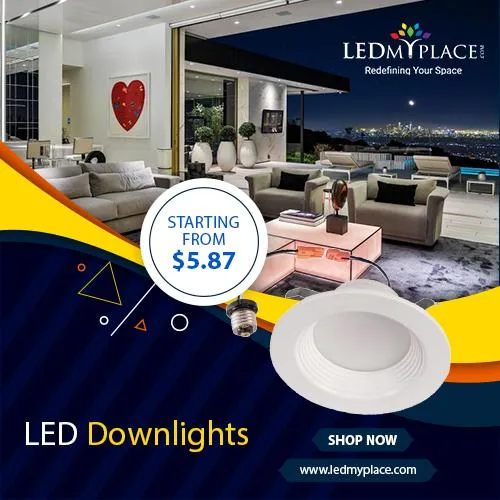 Buy LED Downlight and Get Free Shipping of Product TandCs