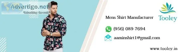 Online Shirt For Men -  Men Shirt Wholesaler in India Tooley