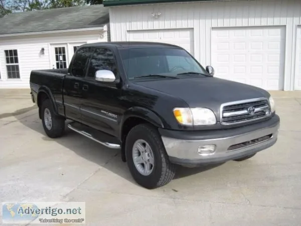 2003 Toyota Tundra Black Pickup Truck 83521 Miles